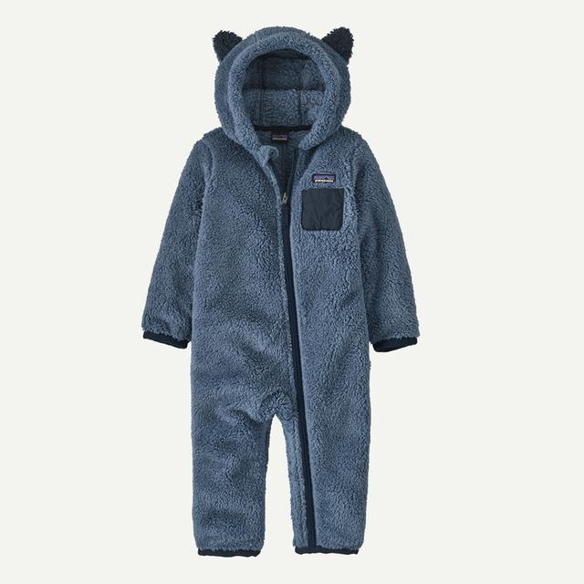 Patagonia Baby Furry Friends Bunting Utility Blue