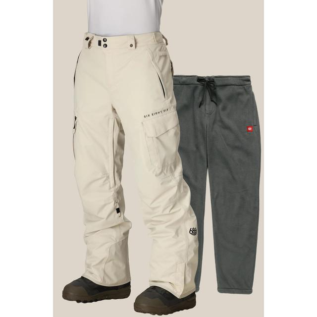 686 Mens Smarty 3-In-1 Cargo Pant Limestone