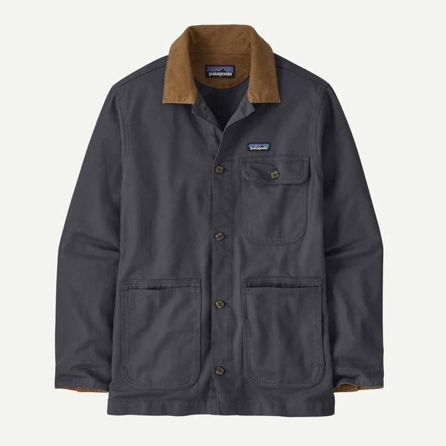 Patagonia Ms Point Reyes Canvas Jacket Smolder Blue