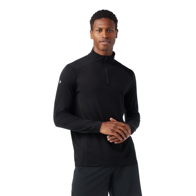 Smartwool Mens Active 1/4 Zip Black