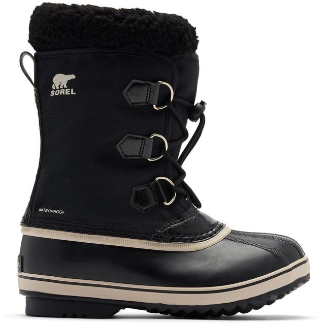 Sorel Big Kids Yoot Pac Nylon WP Black / Black