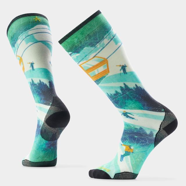 Smartwool Ski Zero Cushion Ski Day Print OTC Socks Capri