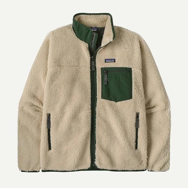 Patagonia Ms Classic Retro-X Jacket Dark Natural W/treeline Green
