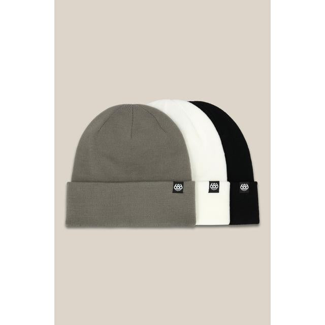 686 Standard Roll Up Beanie - (3-Pack) Assorted