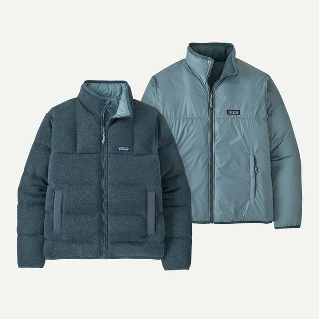 Patagonia Ms Reversible Down Better Sweater Summit Blue