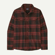 Patagonia Ms Fjord Flannel Shirt Powder: Rusty Red