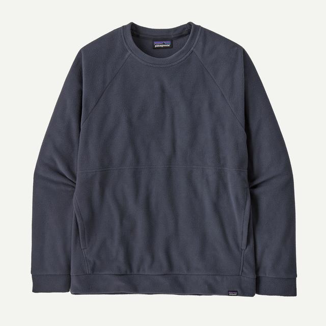 Patagonia Ms Micro D Crewneck Smolder Blue