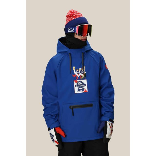 686 Mens Waterproof Hoody PBR Blue