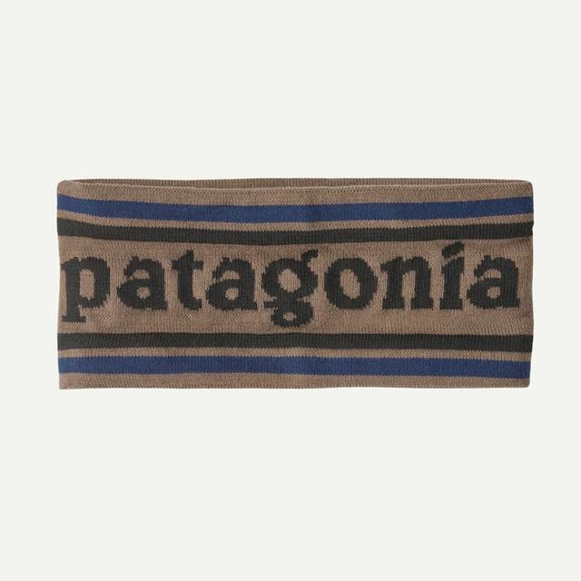Patagonia Powder Town Headband Park Stripe: Marlow Brown