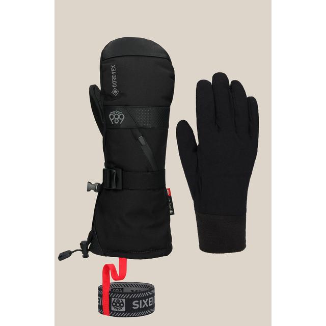 686 Mens Gore Smarty Gauntlet Mittens Black