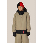 686 Boys Gateway Insulated Jacket Khaki Colorblock