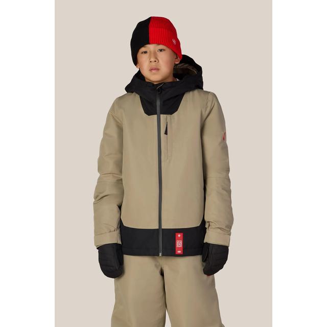 686 Boys Gateway Insulated Jacket Khaki Colorblock