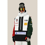 Mens 686 Assc F1 Shell Anorak Assc White Colorblock