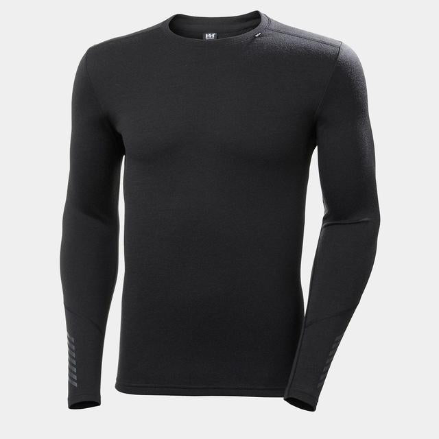 Helly Hansen Lifa Merino Midweight Crew Black