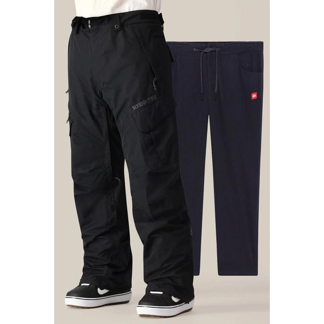 686 Smarty 3-In-1 Cargo Pant - Short Black