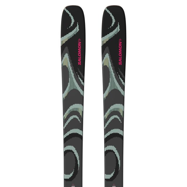 Salomon QST 100 2027 / Black/Iceberg Green/Equipe Red