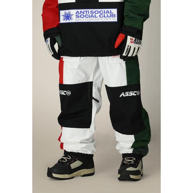 Mens 686 Assc F1 Shell Pant Assc White Colorblock