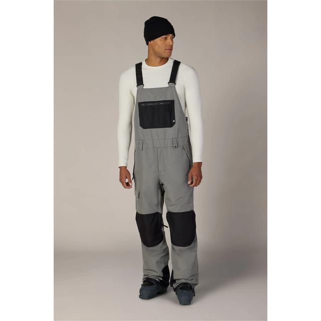 686 Mens Hot Lap Insulated Bib Rhino Grey Colorblock