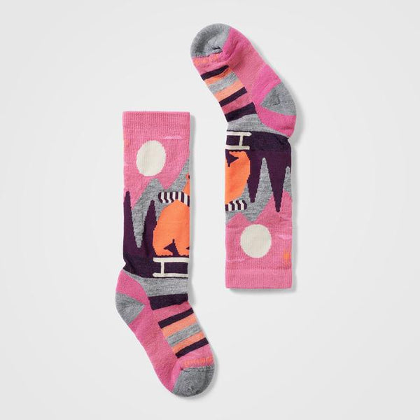 Kids' Ski Light Cushion Sleigh Bear OTC Socks