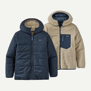 Patagonia Ks Reversible Ready Freddy Hoody New Navy