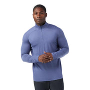 Smartwool Mens Active 1/4 Zip Nightfall Blue
