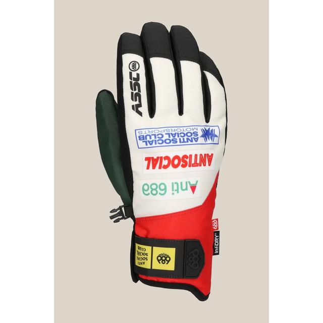 686 Mens Primer Glove Assc White Colorblock
