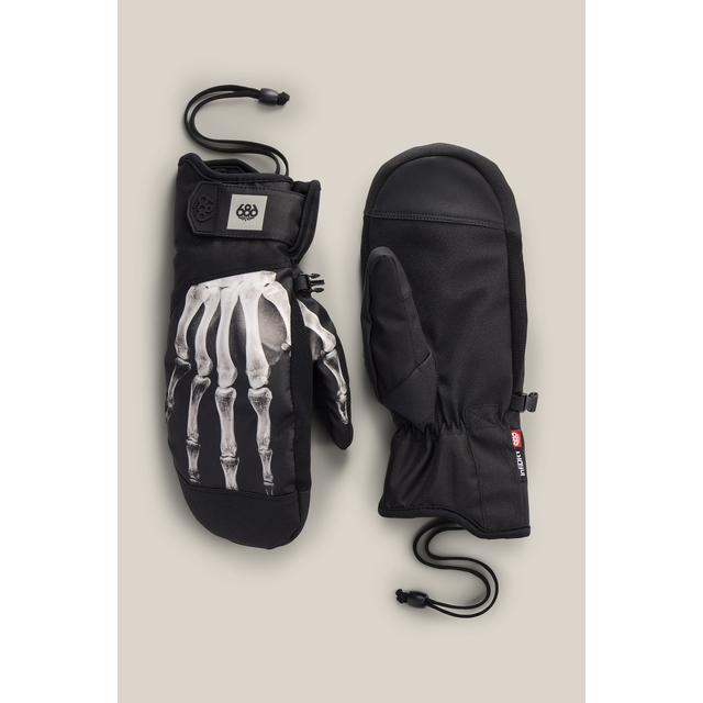 686 Mens Waterproof Hoody White Xray