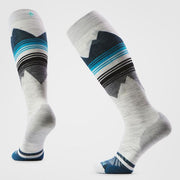 Smartwool Womens Ski Targeted Cushion Pattern OTC Socks Ash