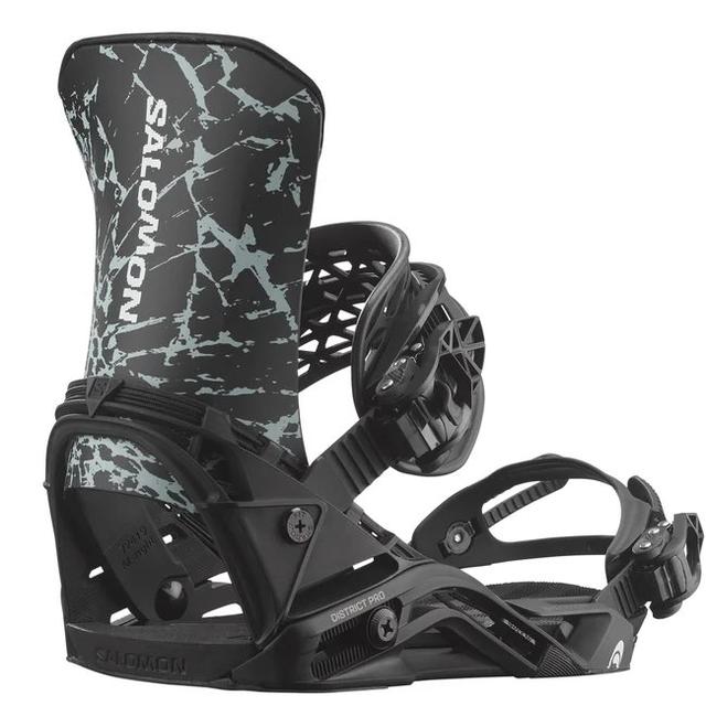 Salomon District Pro Team Snowboard Bindings / Black