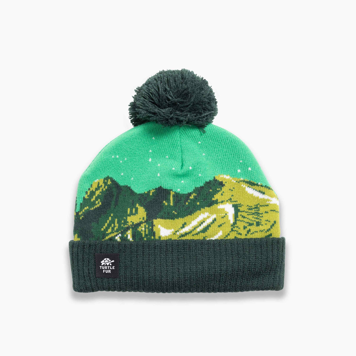 Turtle Fur Kids Pano Dark Green