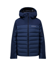 Peak Performance Shred Down Jacket Men in Blue Shadow, front view
