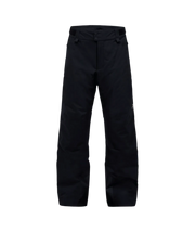 Peak Performance Maroon HIPE 2L Insulated Shell Pants Men in Black, front view