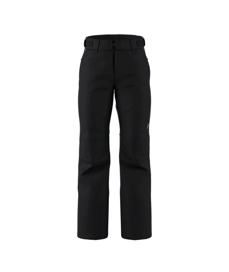 Peak Performance Maroon HIPE 2L Insulated Shell Pants Men in Black, back view
