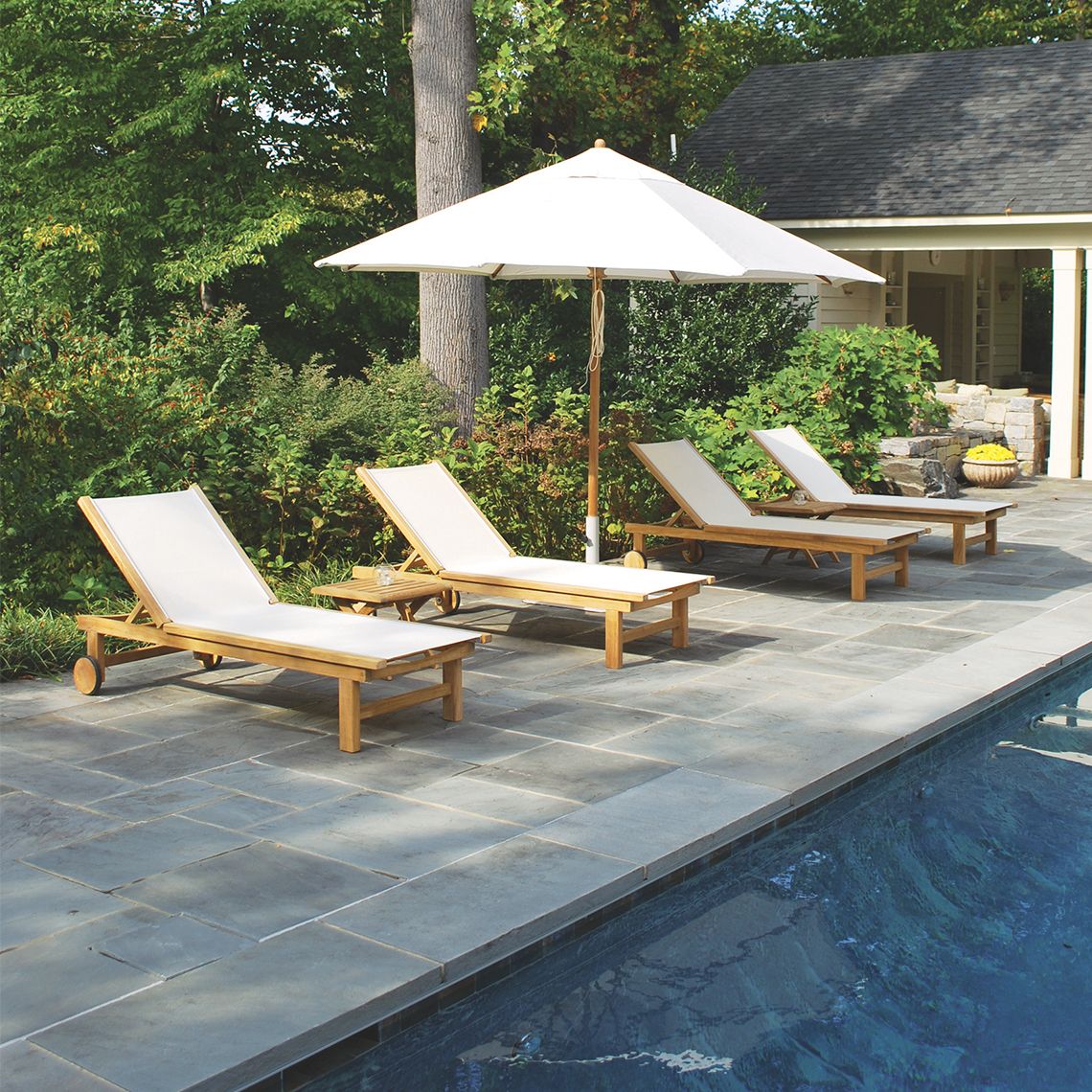 Kingsley Bate St. Tropez Chaise