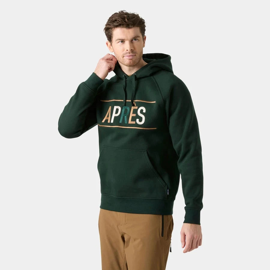 Helly Hansen Elevate Hoodie in Dark Jungle, on-body front
