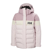 Helly Hansen Junior Girl Diamond Jacket in Pinkshake, front