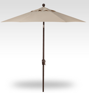 Treasure Garden 7.5 Button Tilt Umbrella UM907_ / Bronze / Khaki - 4822 (C)