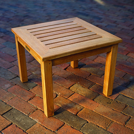 Kingsley Bate Classic 20 Square Side Table - 15 High