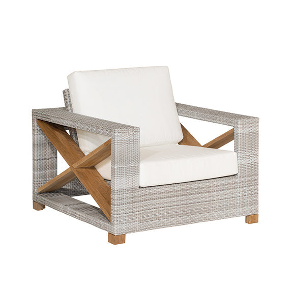 Kingsley Bate Jupiter Deep Seating Cool Grey / Denim / Jupiter Lounge Chair
