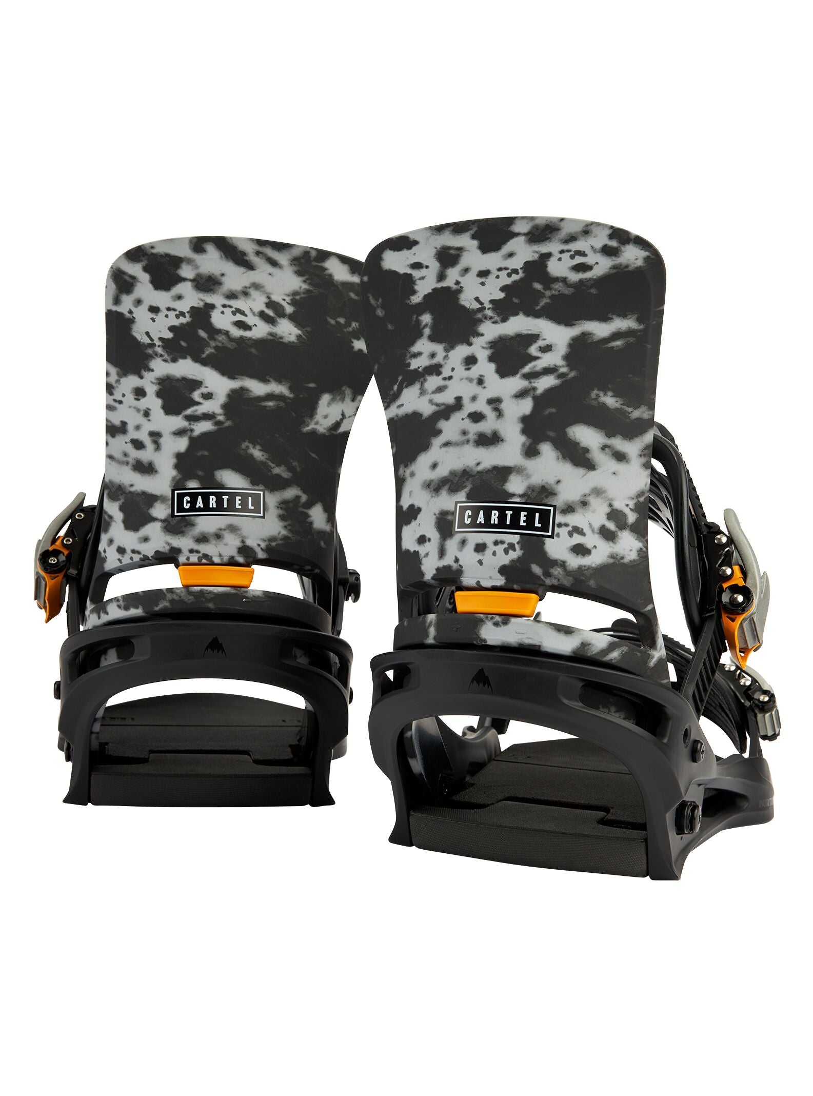 Mens Burton Cartel Re:Flex Snowboard Bindings / Gray Acid Wash