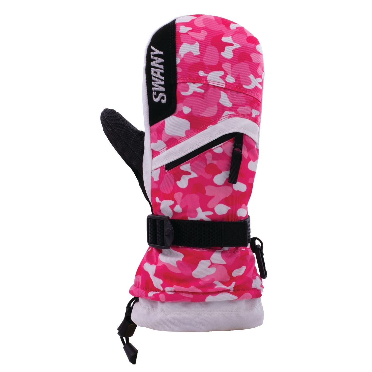 Swany America Swany X-Over Junior Mitten Pink Camo