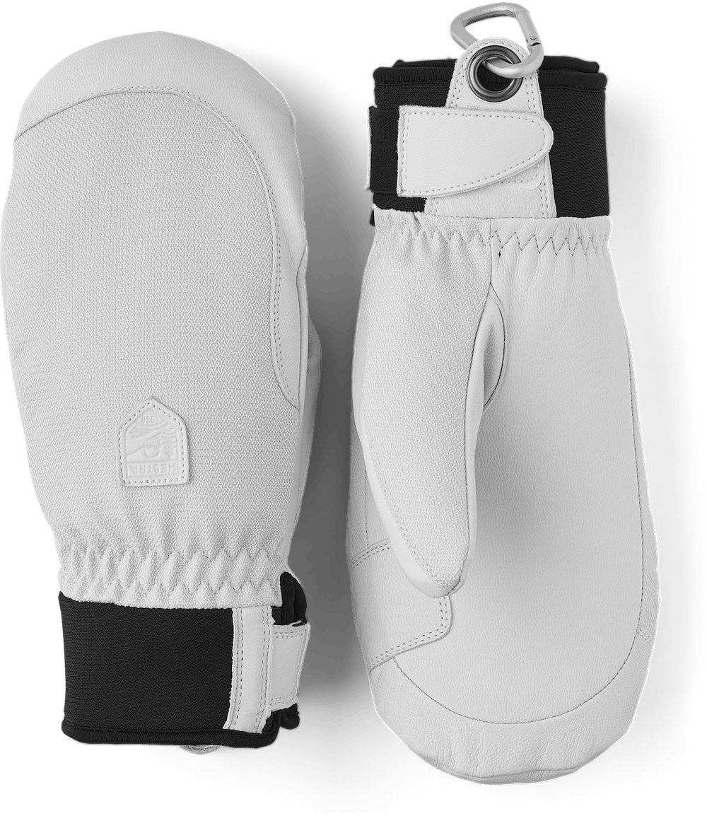 Hestra Army Leather Patrol Womens Mitten Ivory