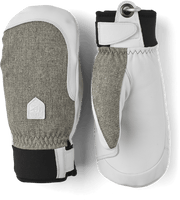 Hestra Army Leather Patrol Womens Mitten Light grey