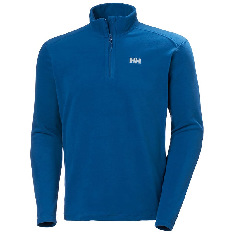 Helly Hansen Mens Daybreaker 1/2 Zip Fleece Deep Fjord