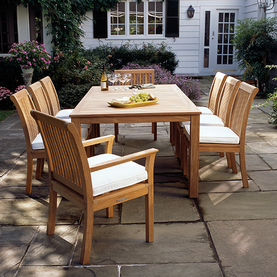 Kingsley Bate Wainscott 85 Rectangular Dining Table