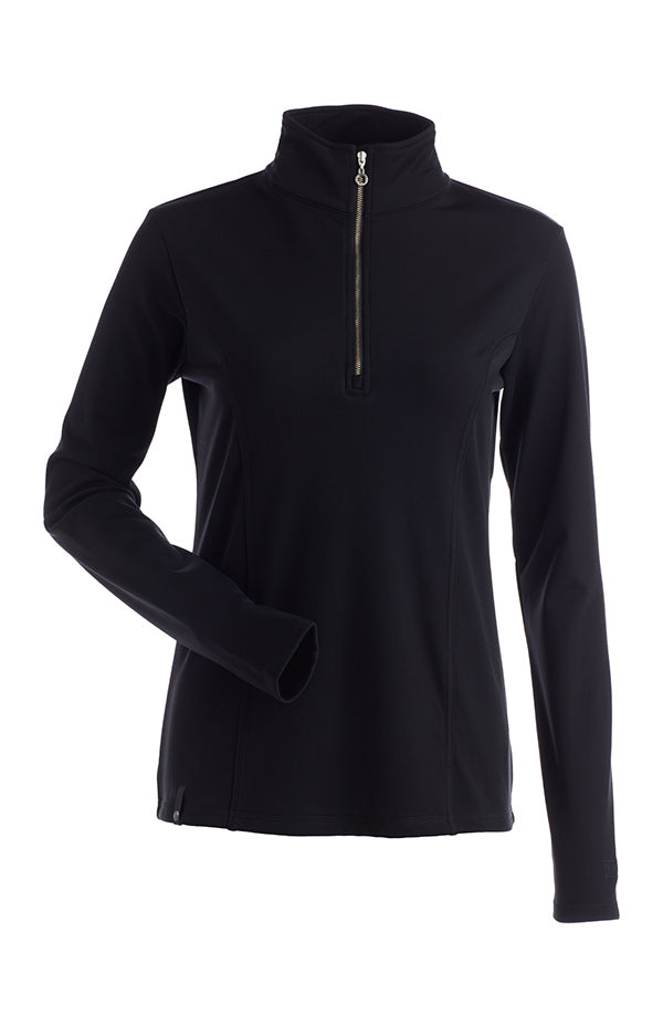 Nils, INC. Robin Womens 1/4 Zip Black