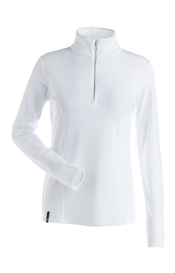 Nils, INC. Robin Womens 1/4 Zip White
