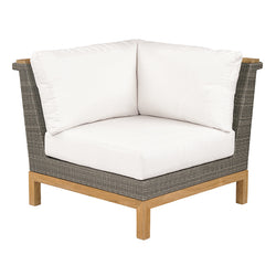 Kingsley Bate Azores Deep Seating Sectional Set Granite / Ocean / Azores Sectional - Corner Chair & Left / Right