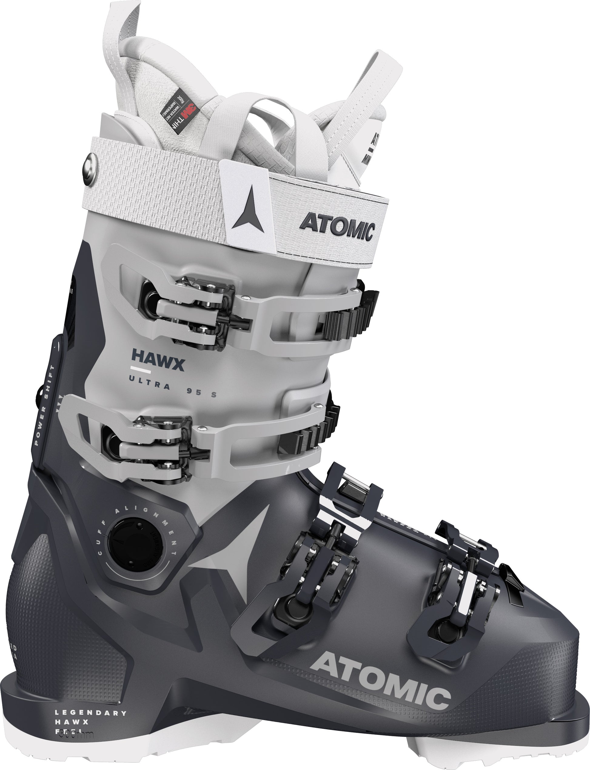 Atomic Hawx Ultra 95 S W GW Womens Ski Boots 2025 / Grey Blue / Light Grey