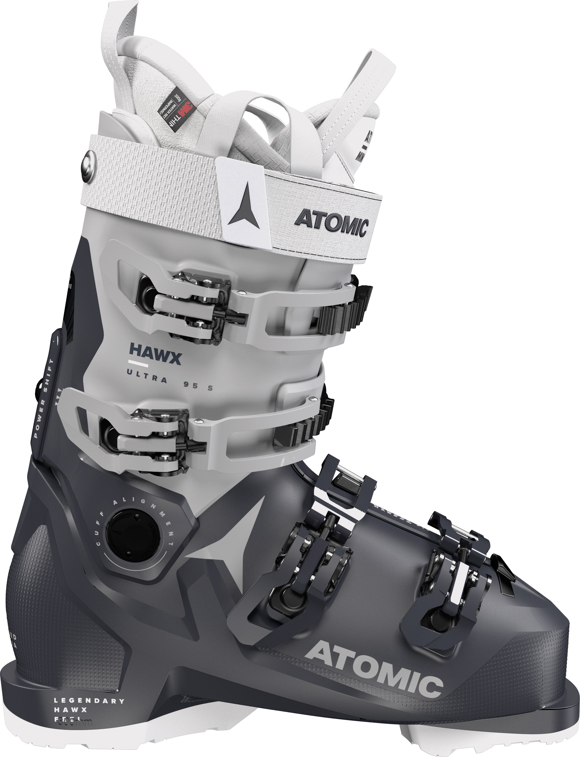 Atomic Hawx Ultra 95 S W GW Womens Ski Boots 2025 / Grey Blue / Light Grey